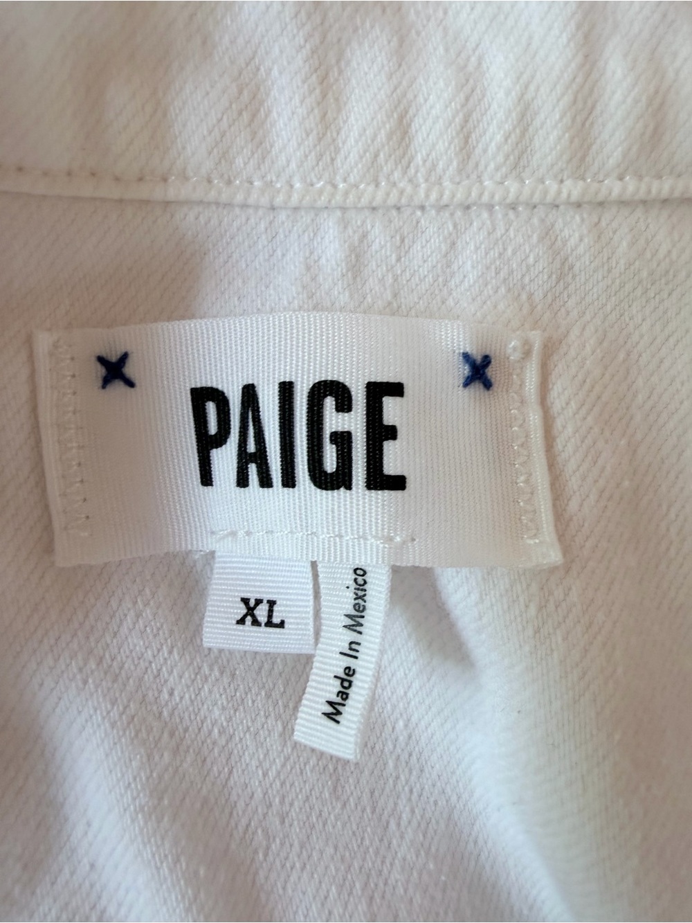 PAIGE White Denim Jacket - Picture 2 of 2